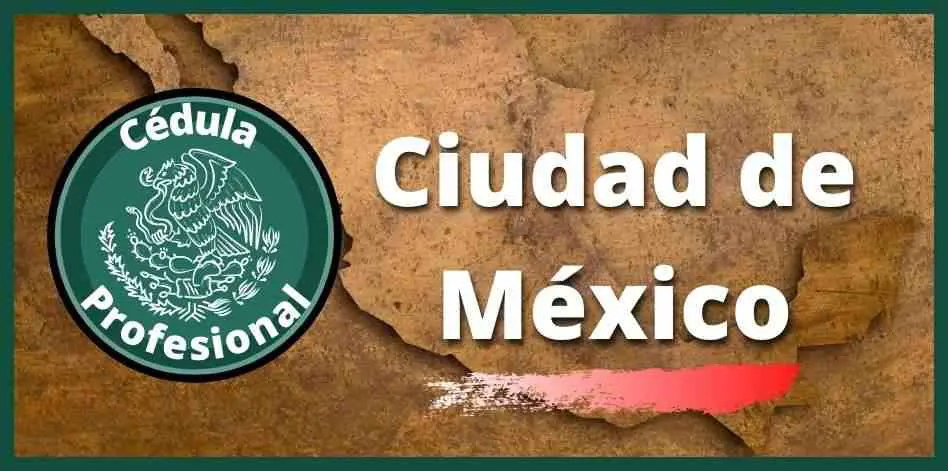 Cédula profesional en cdmx