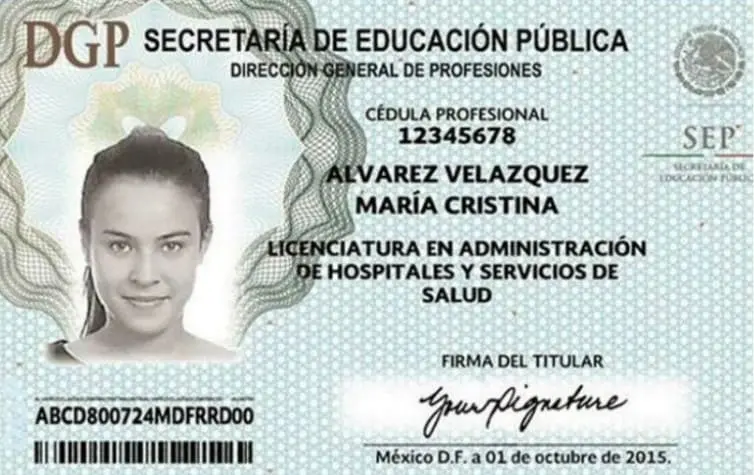 cédula federal