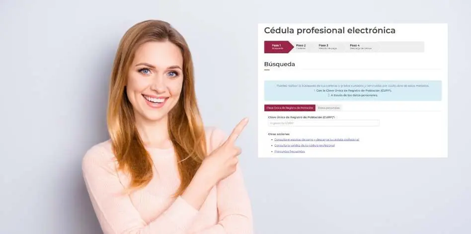 Cédula profesional en linea
